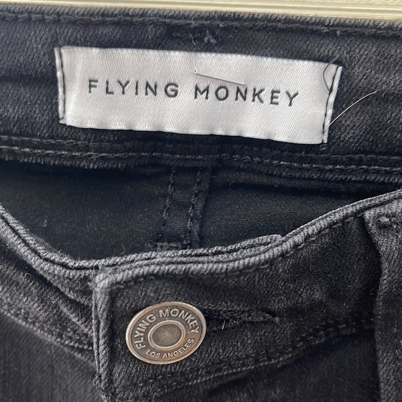 FLYING MONKEY Distressed Jean Pants Size 25 - Picture 4 of 5